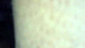 this homemade video shows a big black cock slowly entering an ebony girl's wet pussy.