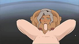 4 Elements Trainer Book 4: Busty Lesbian Blowjob Frenzy!