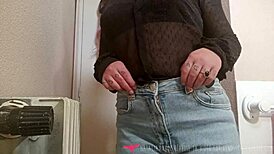 Vends-Ta-Culotte - Stunning French Amateur Nataliaxxhot Strips Down To Finger Her Tight Pussy And Tight Asshole