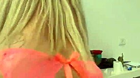 Blonde With Tattoo Twerks Her Ass