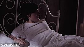 i watch mary jane ride deadpool's big coc in cosplay