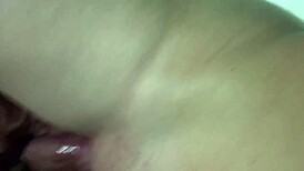 I rubbed the dick without condom and came inside the married prostitute