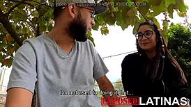 that tinder date turned into hot sex with a horny latina and her big tits 😏