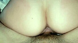 I-I can't believe I'm riding that big ass cock so wet and homemade.