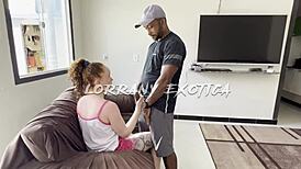 Fudi no pelo, Marcio Baiano couldn't resist and filled my pussy with cum. He tried making me pregnant.