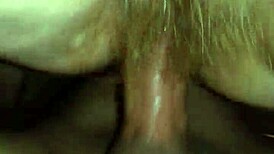 She says, 'Feel my wet pussy as I take this creampie from a MILF with big tits.'