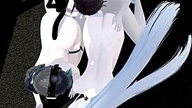 Yaoi femboy Kano in wild threesome action