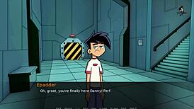 Danny phantom explores amity park in part 46 with a new fighting system. 😎