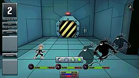 Danny phantom explores amity park in part 46 with a new fighting system. 😎