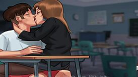 Summertimesaga Teacher Sits on Top Delivering Naughty Reward Episode 1 55