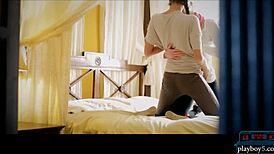 Lesbian chicks using dildo after licking