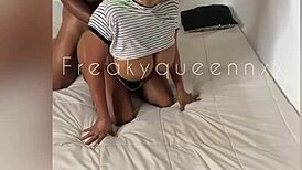 I Was So Horny I Made My Ebony Neighbor Fuck Me! Watch Full Video On Xred!