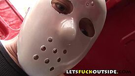 Lost Tall Blonde Teen 18+ Explores Van Adventures