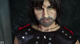 OMG, check this warrior doll Charles dominating hard! 💪