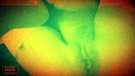 Gia baker explores her body while dancing in front of camera