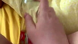 Bottle Fucking Turns Into Wild Deepthroat and Gagging Session