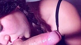 i watch this beautiful girl suck dick and fuck pussy in vertical 4k