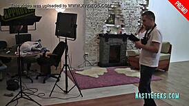 Nurse In Seductive Photoshoot With Stockings And Legs