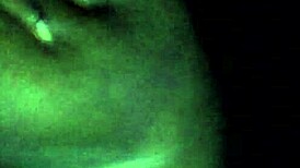 Feeling intense pleasure as she gets wet for that nut