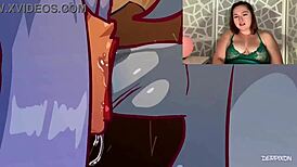 anime prostitute tries to make you cum with squirting creampie