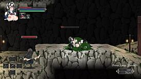 big tits teen asks, 'join this anal threesome?'