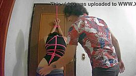 Slut Submissive Tied Otaku Girl Gets Fucked and Spanked