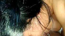 A mexican girl in a hotel casting explores missionary, cowgirl, and doggystyle positions.