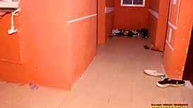 Naughty homemade video with big hairy features indoors