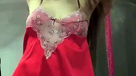 Wow, Lace Dress Twerking Shows Big Ass And Tits!