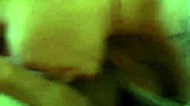 Brunette BBW Gives Intense Blowjob to Fat Cock