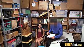 Watch This Brunette Teen Get Bent Over And Fucked!