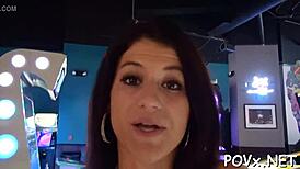 Adorable slut gets very nasty in hardcore POV sex