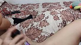 i relax with my favorite dildo