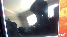 Young Hairy Amateur Girl Rides Cock Passionately On Sofa