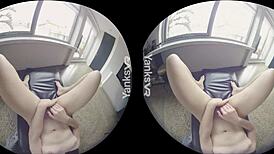 sexy babe marina masturbates