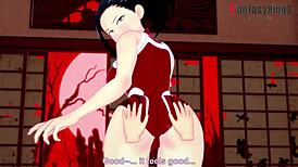 Momo Yaoyorozu Delivers Intense POV Blowjob and Titjob