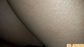 She feels the intense pleasure of interracial anal with a big cock in pov amateurs brazilian tattooed scene
