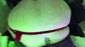 this little blonde is taking on a big cock in a hardcore doggystyle session, showing off her big tits and mature side