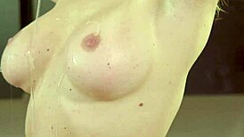 New masseuse Krissy Lynn learns with Loni Legend in steamy shower.