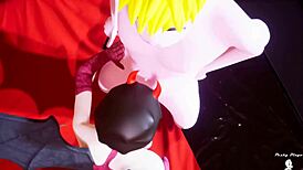 Intense Furry Animation Ignites Wild Cartoon Action