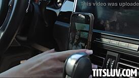 Teddy teases with big cock oral.