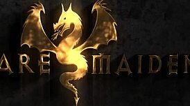 In this fantasy, baremaidens gather around the campfire