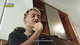 I went to collect from the twink, and he fucked my ass bareback until I came.