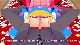 Dark Mage Sucks Cock And Gets Cumshot In Temple.