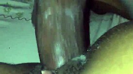 Hardcore Naija tale unfolds with a massive black cock dominating the scene. The intense action never stops.