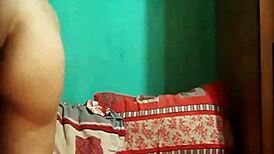 Naughty Adeline's first masturbation video with intense orgasms and moaning