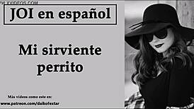 Femdom joi instructions with spanish voice