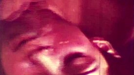 Vintage interracial taboo with hairy british cock in antique setting