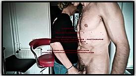 step mom jerks off stepsons huge dick and makes him cum in the kitchen