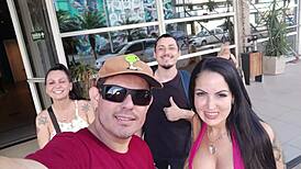 i watch elisa and dinni in a hot menage with big cocks and interracial assfucking